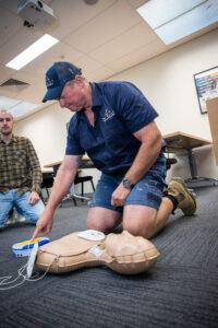 First Aid training